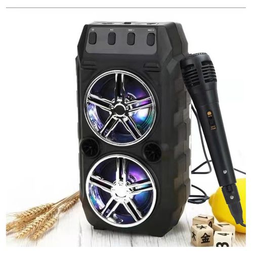 Wireless Bluetooth Speaker Dual Speakers Outdoor Portable Loud Speaker image