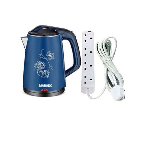 Bundle Of 2.5L Kettle With Extension Cable - Multicolor image