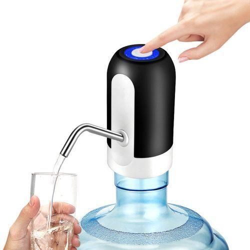 Automatic Electric Drinking Water Pump - Black, White image