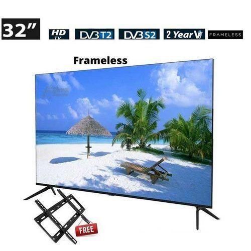 32" Digital HD Frameless TV, DVBT2/S2 - Black (2YRS WRTY) image