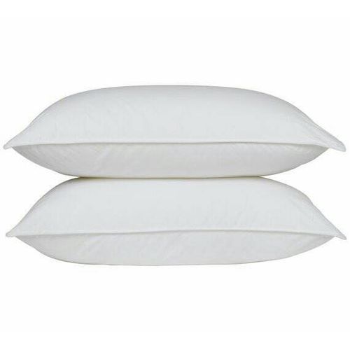 Pair of Big Fibre Pillows - White image